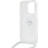 Apple iPhone 15 Pro Max Karl Lagerfeld dėklas IML Choupette Head &amp; Cord MagSafe (KLHMP15XHCCHNT) skaidrus