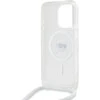 Apple iPhone 15 Pro Max Karl Lagerfeld dėklas Silicone Choupette Head MagSafe (KLHMP15XHCKHNT) skaidrus
