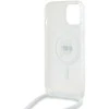 Apple iPhone 13 / 14 / 15 Karl Lagerfeld dėklas silikoninis Choupette Head MagSafe (KLHMP15SHCKHNT) skaidrus