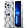 Karl Lagerfeld KLHCP15XHKLPCHT Apple iPhone15 Pro Max 6.7″ skaidrus kietas dėklas IML Choupette Head & Monog