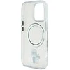 Karl Lagerfeld IML Karl and Choupette MagSafe dėklas skirtas iPhone 16 Pro skaidrus