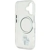 Karl Lagerfeld IML Karl and Choupette MagSafe Apple iPhone 16 dėklas telefonui skaidrus