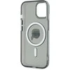 Karl Lagerfeld KLHMP15SHLSKIK Apple iPhone 15 6.1″ juodos spalvos kietas dėklas IML Metal Karl Head MagSafe