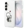 Karl Lagerfeld IML K&CH Back Logo Magnetic dėklas skirtas Apple iPhone Samsung Galaxy S26 skaidrus