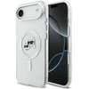 Karl Lagerfeld IML K&CH Heads Metal Frame MagSafe dėklas skirtas Apple iPhone Air skaidrus