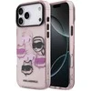 Karl Lagerfeld IML Multi K&CH Heads dėklas skirtas Apple iPhone 17 Pro Max Rožinė