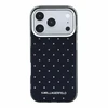 Dėklas Karl Lagerfeld IML Rhinestones Allover and Electroplated Logo skirtas iPhone 18Pro Max/17 Pro Max b