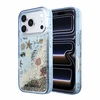 Karl Lagerfeld Liquid Glitter Beach dėklas skirtas iPhone 18 Pro Max Mėlyna
