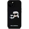 Apple iPhone 15 Pro Max Karl Lagerfeld dėklas Silicone Karl & Choupette Magsafe (KLHMP15XSKCHPPLK) juodos spalvos