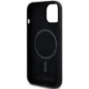 Apple iPhone 15 Pro Max Karl Lagerfeld dėklas Silicone Karl & Choupette Magsafe (KLHMP15XSKCHPPLK) juodos spalvos