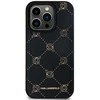 Karl Lagerfeld PU Karl Heads Pattern MagSafe dėklas telefonui Apple iPhone 15 Pro juodos spalvos