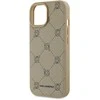 Dėklas Karl Lagerfeld KLHMP15SPGKHPHE Apple iPhone 15 6.1″ beige Magsafe Karl Heads