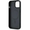 Dėklas Karl Lagerfeld KLHMP15SPGKHPHK Apple iPhone 15 6.1″ juodos spalvos Magsafe Karl Head