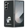 Karl Lagerfeld dėklas skirtas Samsung Galaxy Z Fold 6 KLHCZFD6SAPKCNPK (HC Saffiano KC Metal Pin) juodos spalvos