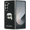 Karl Lagerfeld PU Saffiano Monogram Karl Head Samsung Galaxy Z Fold6 dėklas telefonui juodos spalvos