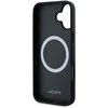 Lacoste Blend Monogram MagSafe Case for iPhone 16 dėklas telefonui juodos spalvos