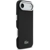 Lacoste Iconic Petit Pique Metal Logo MagSafe dėklas skirtas Apple iPhone Air Juodas