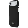 Lacoste Iconic Petit Pique Metal Logo MagSafe dėklas skirtas Apple iPhone Air Juodas