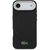 Lacoste Iconic Petit Pique Metal Logo MagSafe dėklas skirtas Apple iPhone Air Juodas