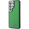 Lacoste Petit Pique Metal Logo Magnetic dėklas skirtas Samsung Galaxy S26 Ultra Estragon Žalias