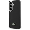 Lacoste Petit Pique Metal Logo Magnetic dėklas skirtas Samsung Galaxy S26 juodos spalvos