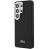 Lacoste Petit Pique Metal Logo Magnetic dėklas skirtas Samsung Galaxy S26 Ultra juodos spalvos