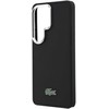 Lacoste Petit Pique Metal Logo Magnetic dėklas skirtas Samsung Galaxy S26 Ultra juodos spalvos
