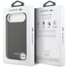 Lacoste PU Leather Champs Elysees MagSafe dėklas skirtas Apple iPhone Air juodos spalvos