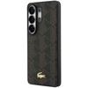Lacoste PVC Blend Monogram Gold Logo Magnetic dėklas skirtas Samsung Galaxy S26 Ultra rudos spalvos