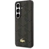Lacoste PVC Blend Monogram Gold Logo Magnetic dėklas skirtas Samsung Galaxy S26+ rudos spalvos