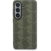 Lacoste PVC Blend Monogram Magnetic dėklas skirtas Samsung Galaxy S26 Khaki