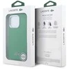 Lacoste PVC Iconic Petit Pique Metal Logo MagSafe dėklas skirtas Apple iPhone 16 Pro Max Estragon Žalias