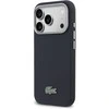 Lacoste PVC Petit Pique Semi Wrap MagSafe dėklas skirtas Apple iPhone 17 Pro Navy