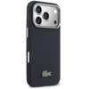 Lacoste PVC Petit Pique Semi Wrap MagSafe dėklas skirtas Apple iPhone 17 Pro Navy