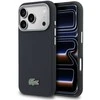 Lacoste PVC Petit Pique Semi Wrap MagSafe dėklas skirtas Apple iPhone 17 Pro Navy