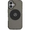 Mercedes PC/TPU Star Pattern MagSafe Apple iPhone 16 dėklas telefonui juodos spalvos