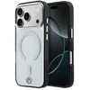 Mercedes PC/TPU Star Pattern MagSafe dėklas, skirtas iPhone 18 Pro Max, skaidrus/juodas