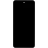 Dėklas Motorola G57 Power LCD Ekranas + Touch Unit + Front Cover Juodas (Service Pack)