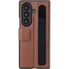 Nillkin Aoge dėklas skirtas Samsung Galaxy Z Fold 7 rudos spalvos