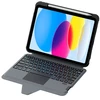 Nillkin Bumper Combo PRO Keyboard Dėklas (Backlit Version) skirtas iPad 10.9./11 2025 juodos spalvos