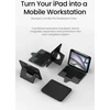 Nillkin Bumper Combo PRO Keyboard Dėklas (Backlit Version) skirtas iPad 10.9./11 2025 juodos spalvos