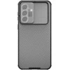 Dėklas Nillkin CamShield PRO Hard Case skirtas Samsung Galaxy A37 skaidrus juodos spalvos