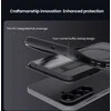 Nillkin CamShield PRO Magnetic Hard dėklas skirtas Samsung Galaxy A57 skaidrus juodos spalvos