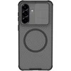 Nillkin CamShield PRO Magnetic Hard dėklas skirtas Samsung Galaxy A57 skaidrus juodos spalvos