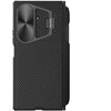 Nillkin CamShield Prop Magnetic Pen Slot dėklas skirtas Samsung Galaxy Z Fold 7 juodos spalvos