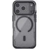 Dėklas Nillkin Iceblade Prop Magnetic Cover skirtas Apple Apple iPhone 17 Pro Dark Night juodos spalvos