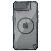 Nillkin Iceblade Prop Magnetic dėklas skirtas Apple iPhone 16e juodos spalvos