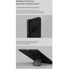 Nillkin Qin Book Prop silikoninis odinis magnetinis dėklas, skirtas Samsung Galaxy Z Fold 8 Ultra, juodas