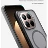 Nillkin Super Frosted PRO Magnetic Back dėklas skirtas Xiaomi 15T Pro Transparent juodos spalvos