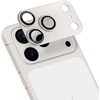 Dėklas OBAL:ME Camera Island Lens Protector skirtas iPhone 17 Pro sidabro spalvos